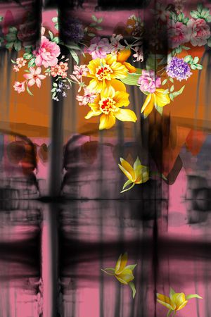 服装印花花型图片