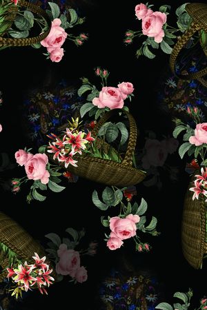 时尚印花花型图片