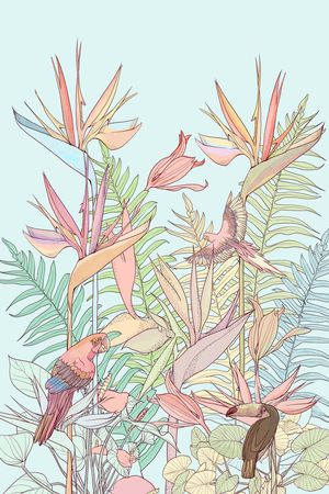 天堂鸟印花花型图片