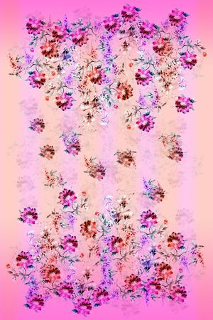 花卉印花花型图片