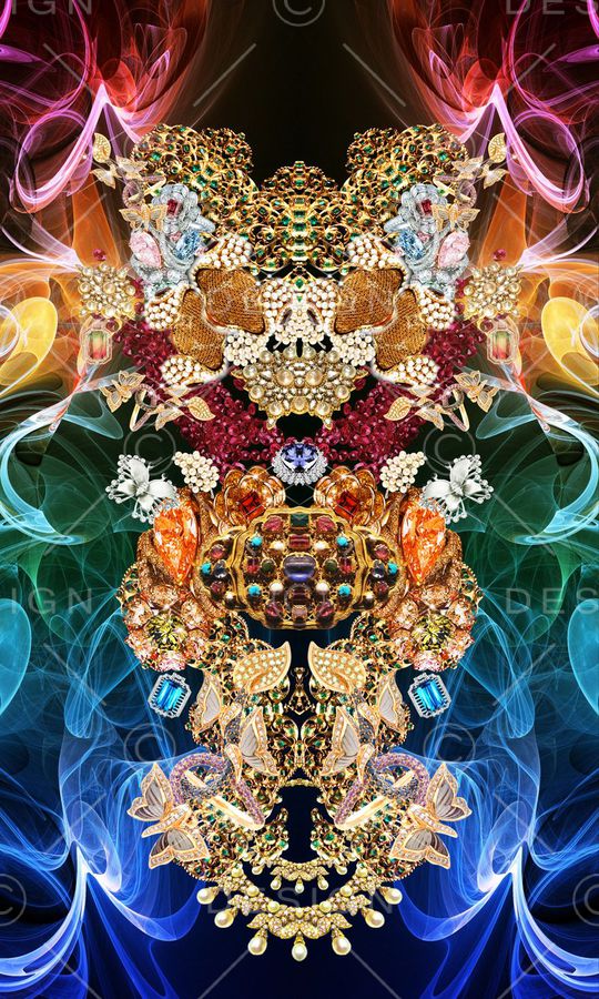 光影印花花型图片