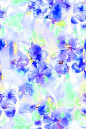 小清新印花花型图片