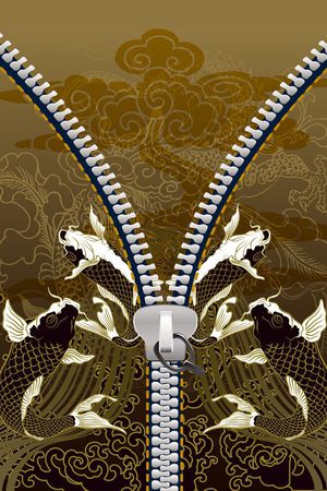 定位男装印花花型图片
