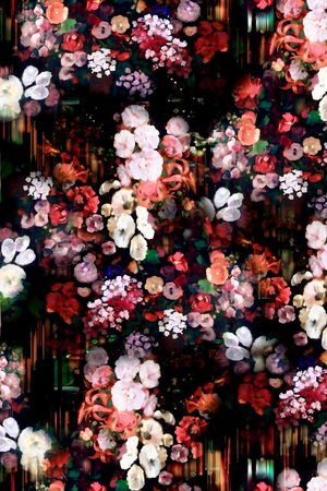 油画印花花型图片