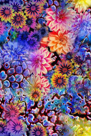 梦幻印花花型图片