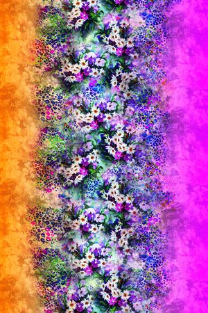 花卉印花花型图片