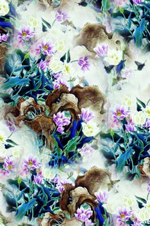 花卉印花花型图片