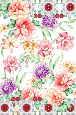 休闲个性印花花型图片
