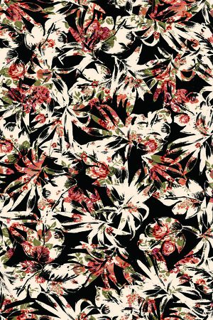花卉印花花型图片