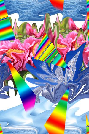 潮流印花花型图片