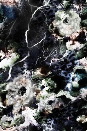 花卉印花花型图片