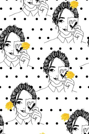 卡通印花花型图片