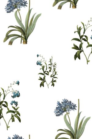 简约印花花型图片