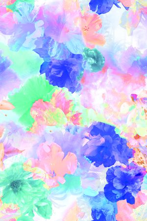 花朵印花花型图片