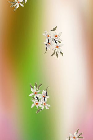 抽象印花花型图片