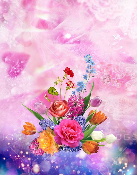 数码定位印花花型图片