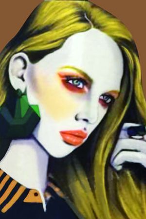 三大美女印花花型图片