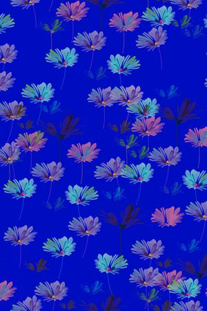 时尚素雅印花花型图片