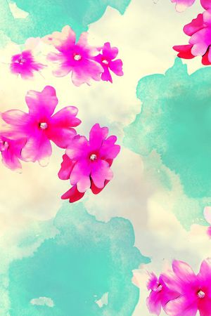 花瓣印花花型图片