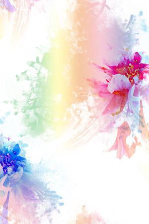 花瓣印花花型图片