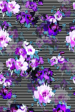 魅力印花花型图片