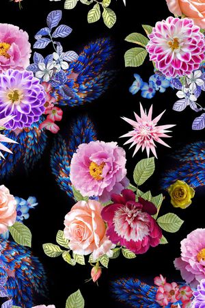 时尚印花花型图片
