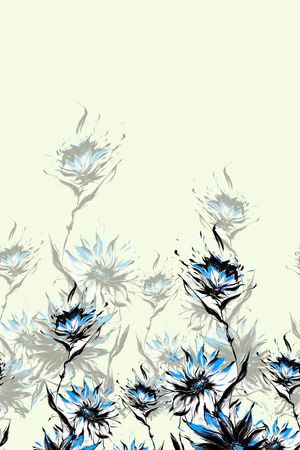 定位花印花花型图片