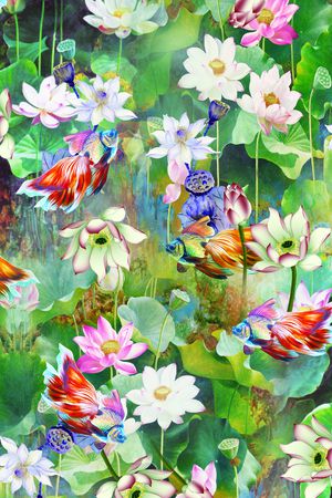 时尚印花花型图片