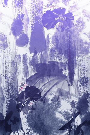 抽象印花花型图片