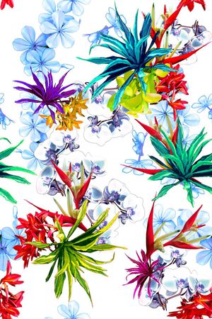 花瓣印花花型图片