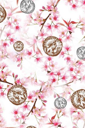 小清新印花花型图片