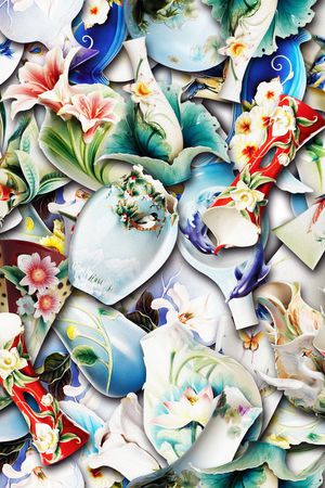 陶瓷印花花型图片