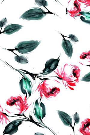 简约时尚印花花型图片