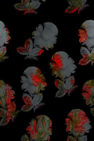 个性印花花型图片