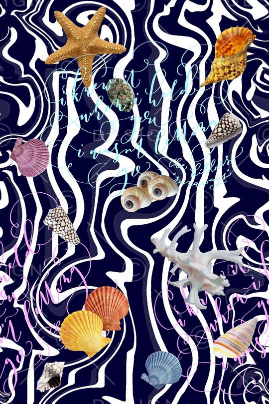 海洋印花花型图片