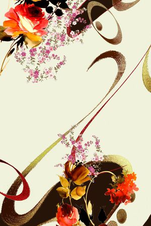 服装印花花型图片