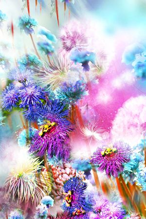 中国风印花花型图片