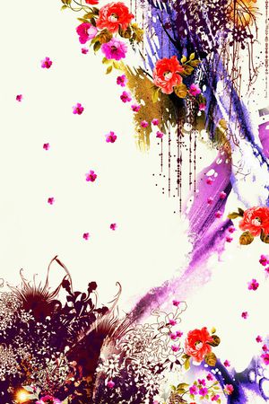 民族风印花花型图片