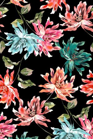 花印花花型图片