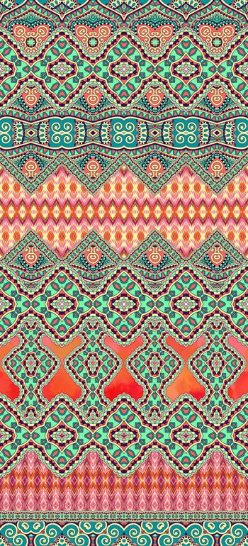 426424-民族风波西米亚风格摩洛哥花纹春夏女