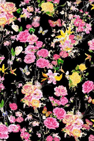 花朵印花花型图片