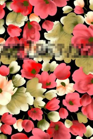 花朵印花花型图片