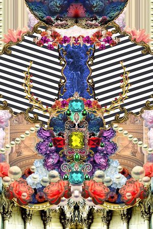 欧式印花花型图片