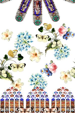 时尚印花花型图片