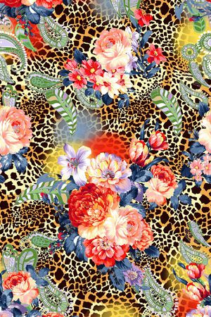 时尚印花花型图片