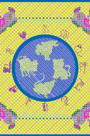 民族风印花花型图片