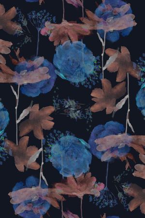 抽象印花花型图片