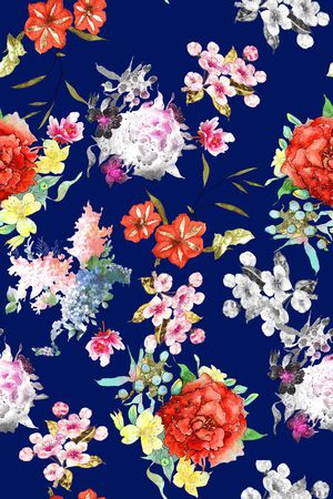 流行印花花型图片