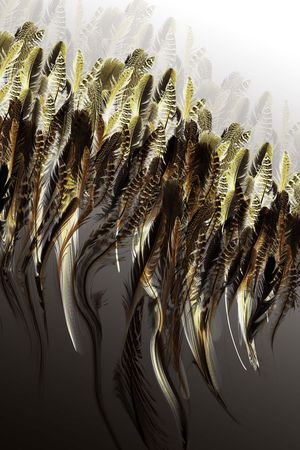 抽象印花花型图片