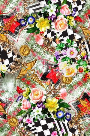 时尚印花花型图片